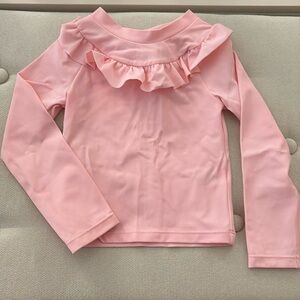 Janie and Jack - LIKE NEW Pink rash guard top size 2T